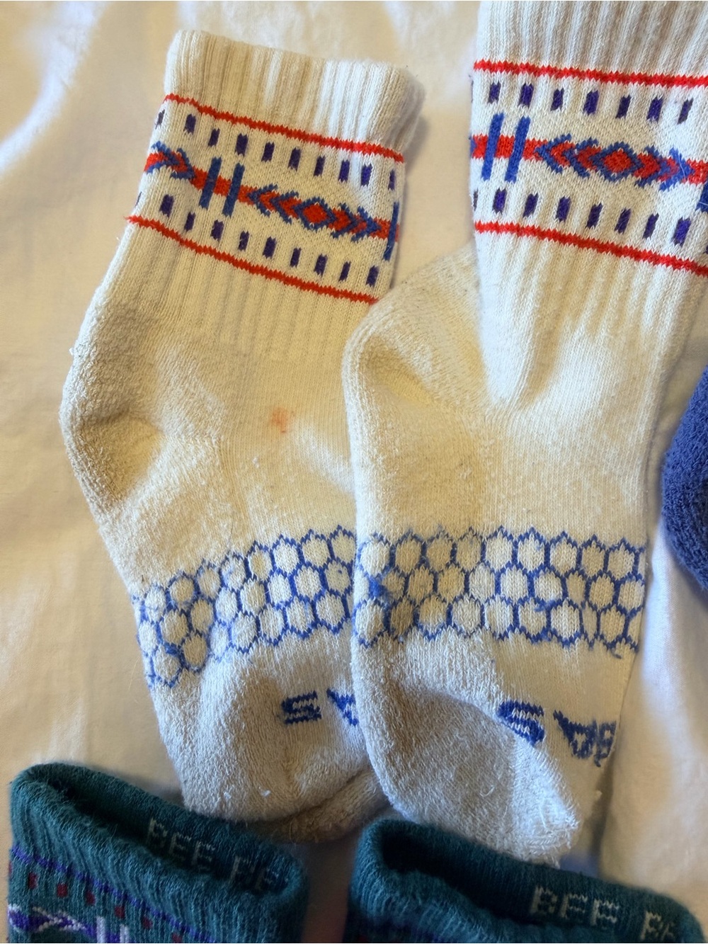 Bundle of 8 pairs of BOMBAS junior size socks lot - Picture 3 of 6